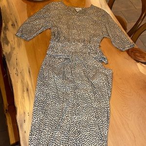 Vintage My Michelle leopard print dress